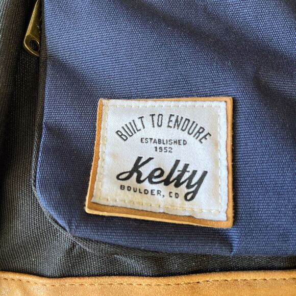 Kelty Nighthawk Backpack Blue Hiking Travel Day Pack Carry On School Overnight - Picture 7 of 14